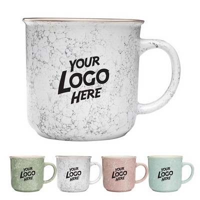 Marble Campfire Custom Coffee Mugs-13 oz