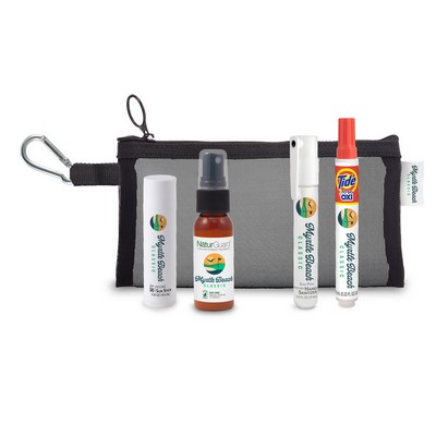 Course to Clubhouse Golf Kit with Sewn-in Tag & Carabiner