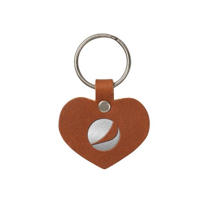 Heart Key Fob | Full Grain Leather | Made in USA