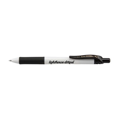 Pentel Energel-X® Retractable Gel Ink Pen - White Barrel