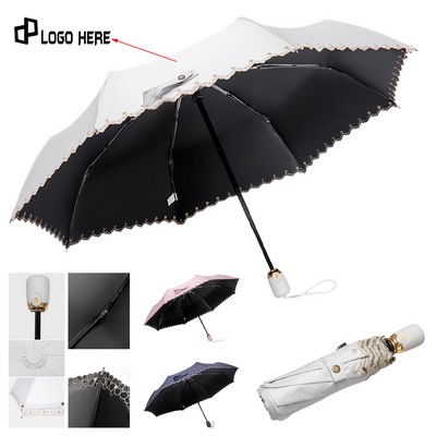 Compact Windproof Travel Umbrella
