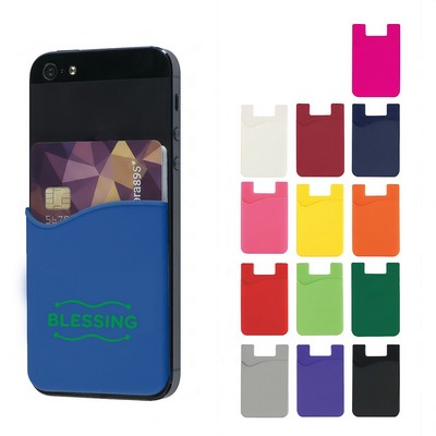 Silicone Adhesive Mobile Phone Wallet