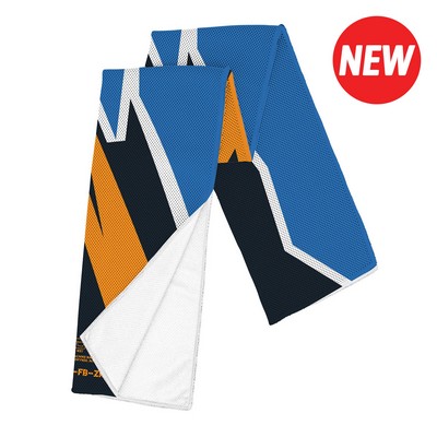 10" x 32" Synthetix® Cooling Towel - Full Bleed