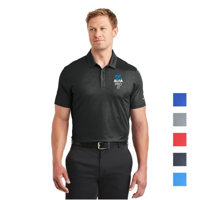 Nike® Dri-FIT® Embossed Tri-Blade Embroidered Polo
