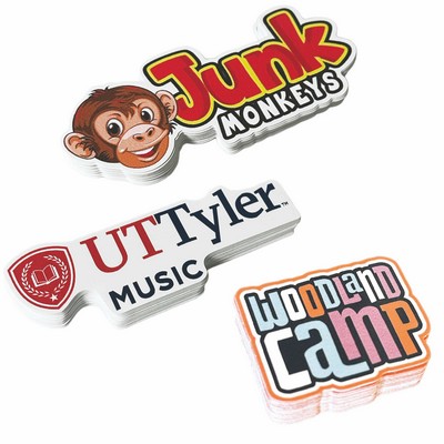 Budget Die Cut Decal Stickers