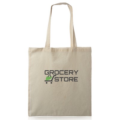 Natural Cotton Fiber Tote Bags (14.5"x16")