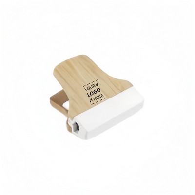 Eco Wood Magnetic Fridge/Office Clip w/ Custom Imprint