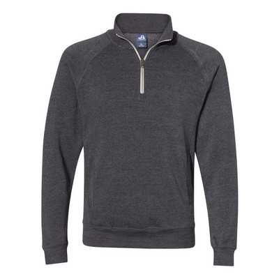 J. America® Men's Triblend Quarter-Zip Sweatshirt